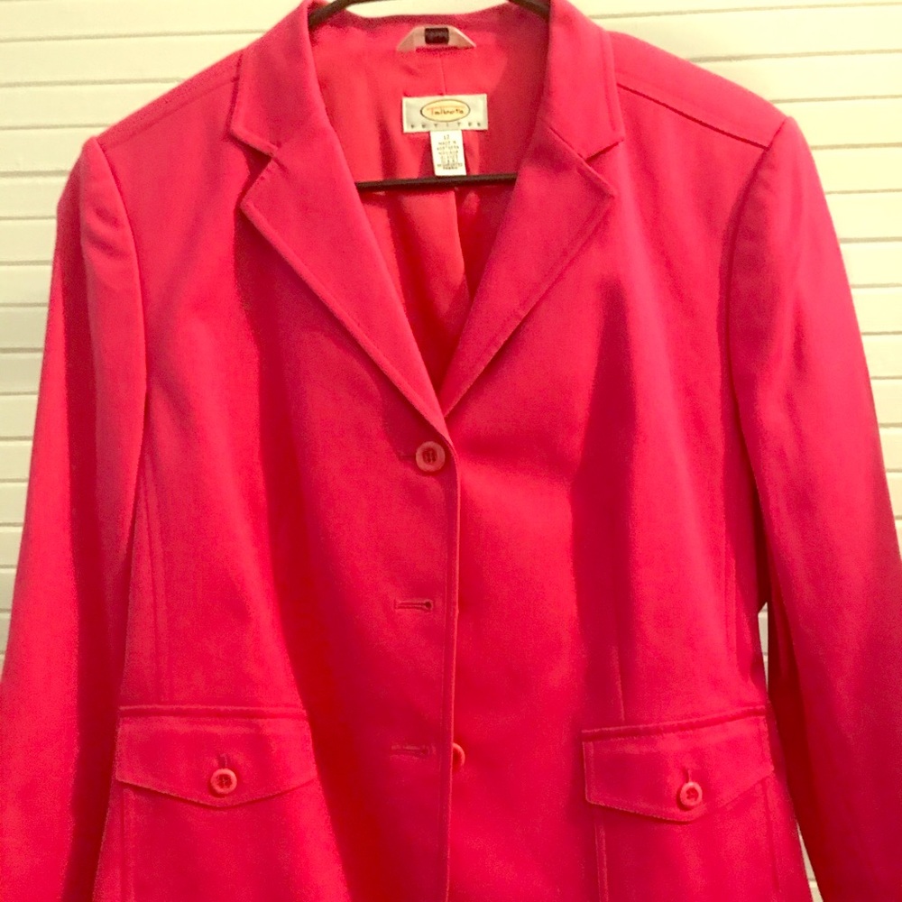 Talbots Petite Pink Blazer
